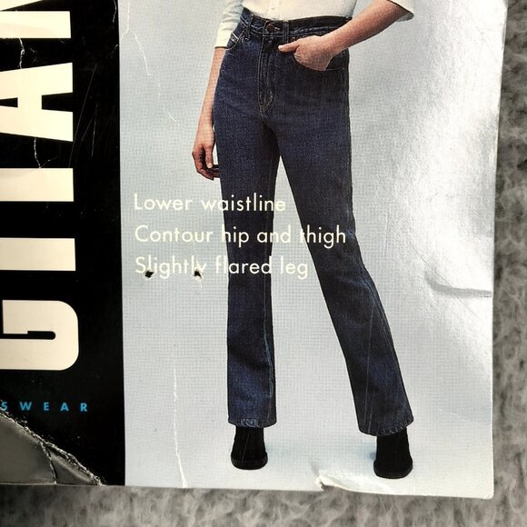 GITANO Jeans Vintage Womens Size 10 Avg Boot Flare High Rise 100% Cotton Denim - Picture 5 of 15